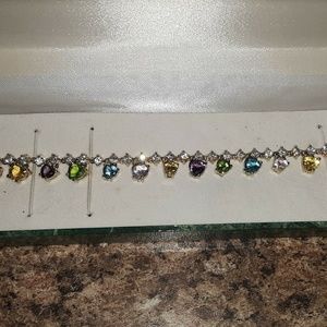 Suzanne Somers Heart bracelet